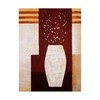 Trademark Fine Art Pablo Esteban 'Thick White Vase And Flowers' Canvas Art, 18x24 ALI46138-C1824GG